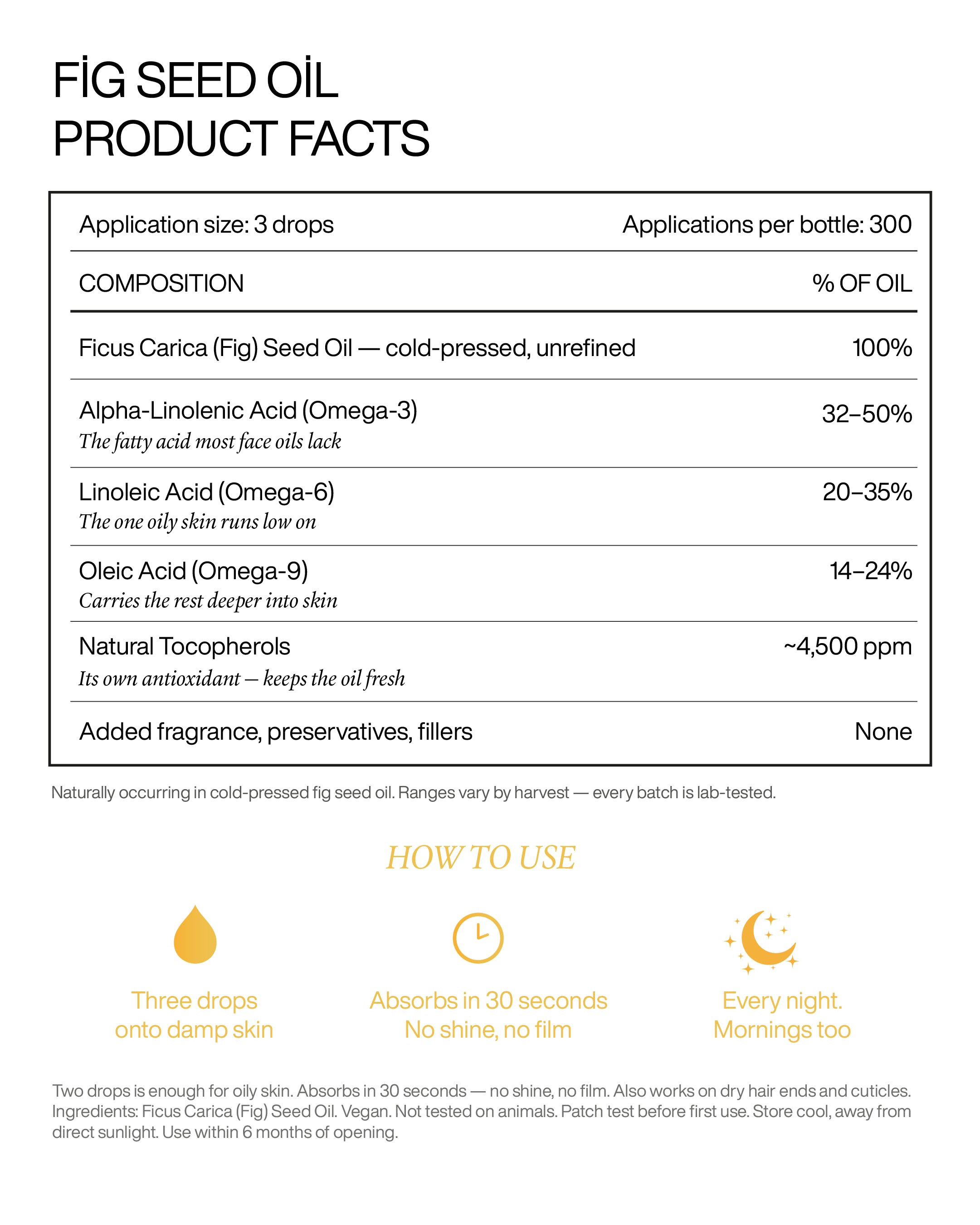 Fyge Fig Seed Oil